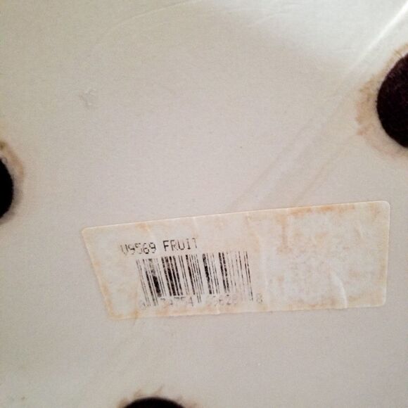 Fruit jug with peaches and strawberries - Picture 8 of 8